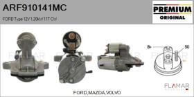 MOTORCRAFT ARF910141MC - ARR NUEVO ORIG. FORD Type 12V 1,20kW 11T CW