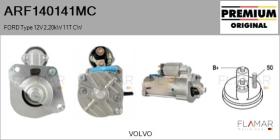 MOTORCRAFT ARF140141MC - ARR NUEVO ORIG. FORD Type 12V 2,20kW 11T CW