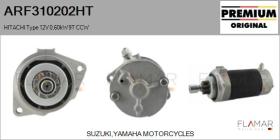 HITACHI ARF310202HT - ARR NUEVO ORIG. HITACHI Type 12V 0,60kW 9T CCW