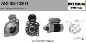 HITACHI ARF050102HT - ARR NUEVO ORIG. HITACHI Type 12V 0,90kW 8T CW