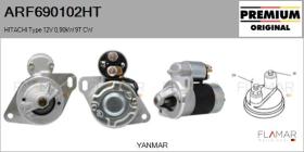 HITACHI ARF690102HT - ARR NUEVO ORIG. HITACHI Type 12V 0,90kW 9T CW