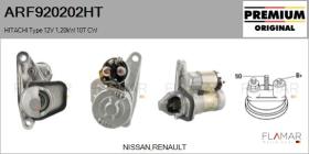 HITACHI ARF920202HT - ARR NUEVO ORIG. HITACHI Type 12V 1,20kW 10T CW