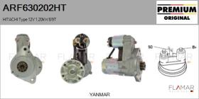 HITACHI ARF630202HT - ARR NUEVO ORIG. HITACHI Type 12V 1,20kW 8T