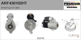HITACHI ARF430102HT - ARR NUEVO ORIG. HITACHI Type 12V 1,40kW