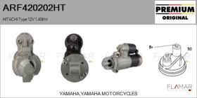 HITACHI ARF420202HT - ARR NUEVO ORIG. HITACHI Type 12V 1,40kW