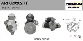HITACHI ARF620202HT - ARR NUEVO ORIG. HITACHI Type 12V 1,40kW