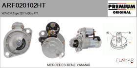 HITACHI ARF020102HT - ARR NUEVO ORIG. HITACHI Type 12V 1,40kW 11T