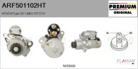 HITACHI ARF501102HT - ARR NUEVO ORIG. HITACHI Type 12V 1,40kW 13T CCW