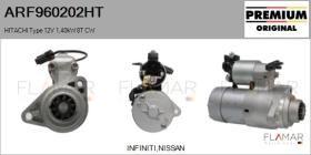 HITACHI ARF960202HT - ARR NUEVO ORIG. HITACHI Type 12V 1,40kW 8T CW