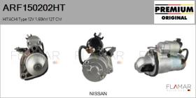 HITACHI ARF150202HT - ARR NUEVO ORIG. HITACHI Type 12V 1,60kW 12T CW