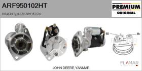HITACHI ARF950102HT - ARR NUEVO ORIG. HITACHI Type 12V 2,00kW 15T CW