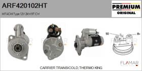 HITACHI ARF420102HT - ARR NUEVO ORIG. HITACHI Type 12V 2,00kW 9T CW