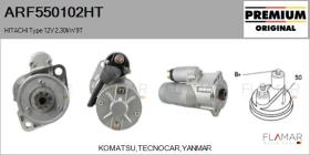 HITACHI ARF550102HT - ARR NUEVO ORIG. HITACHI Type 12V 2,30kW 9T