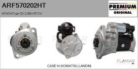 HITACHI ARF570202HT - ARR NUEVO ORIG. HITACHI Type 12V 2,30kW 9T CW