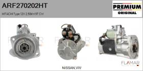 HITACHI ARF270202HT - ARR NUEVO ORIG. HITACHI Type 12V 2,50kW 9T CW