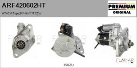 HITACHI ARF420602HT - ARR NUEVO ORIG. HITACHI Type 24V 4,00kW 11T CCW