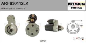 MAHLE ARF930112LK - ARR NUEVO ORIG. LETRIKA Type 12V 1,00kW 9T CW