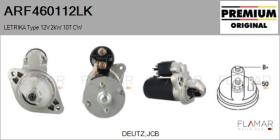 MAHLE ARF460112LK - ARR NUEVO ORIG. LETRIKA Type 12V 2,00kW 10T CW