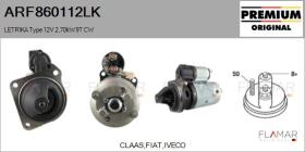 MAHLE ARF860112LK - ARR NUEVO ORIG. LETRIKA Type 12V 2,70kW 9T CW