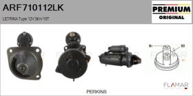 MAHLE ARF710112LK - ARR NUEVO ORIG. LETRIKA Type 12V 3,00kW 10T