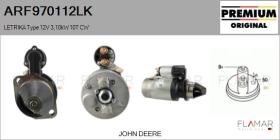 MAHLE ARF970112LK - ARR NUEVO ORIG. LETRIKA Type 12V 3,10kW 10T CW