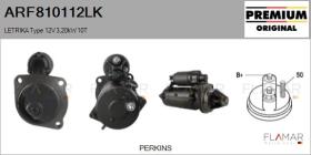 MAHLE ARF810112LK - ARR NUEVO ORIG. LETRIKA Type 12V 3,20kW 10T