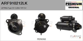 MAHLE ARF910212LK - ARR NUEVO ORIG. LETRIKA Type 12V 3,20kW 10T CW