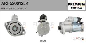 MAHLE ARF520612LK - ARR NUEVO ORIG. LETRIKA Type 24V 3,50kW 9T CW