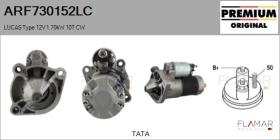LUCAS ARF730152LC - ARR NUEVO ORIG. LUCAS Type 12V 1,70kW 10T CW