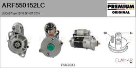 LUCAS ARF550152LC - ARR NUEVO ORIG. LUCAS Type 12V 8T CCW
