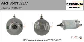 LUCAS ARF850152LC - ARR NUEVO ORIG. LUCAS Type 12V 9T