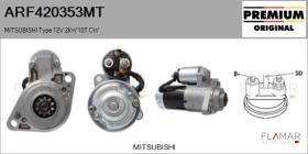 MITSUBISHI ARF420353MT - ARR NUEVO ORIG. MITSUBISHI Type 12V