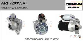 MITSUBISHI ARF720353MT - ARR NUEVO ORIG. MITSUBISHI Type 12V 0,70kW 8T CW