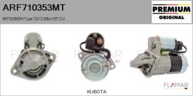 MITSUBISHI ARF710353MT - ARR NUEVO ORIG. MITSUBISHI Type 12V 0,90kW 8T CW