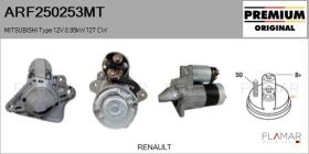 MITSUBISHI ARF250253MT - ARR NUEVO ORIG. MITSUBISHI Type 12V 0,95kW 12T