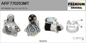 MITSUBISHI ARF770253MT - ARR NUEVO ORIG. MITSUBISHI Type 12V 1,00kW 10T CW