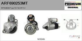 MITSUBISHI ARF690253MT - ARR NUEVO ORIG. MITSUBISHI Type 12V 1,00kW 8T CW