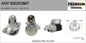 MITSUBISHI ARF350253MT - ARR NUEVO ORIG. MITSUBISHI Type 12V 1,10kW 8T CW