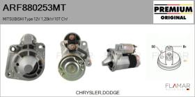 MITSUBISHI ARF880253MT - ARR NUEVO ORIG. MITSUBISHI Type 12V 1,20kW 10T CW