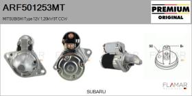 MITSUBISHI ARF501253MT - ARR NUEVO ORIG. MITSUBISHI Type 12V 1,20kW 9T CCW