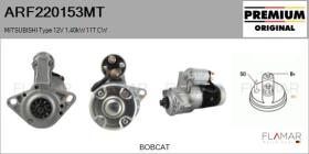 MITSUBISHI ARF220153MT - ARR NUEVO ORIG. MITSUBISHI Type 12V 1,40kW 11T CW