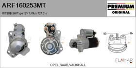 MITSUBISHI ARF160253MT - ARR NUEVO ORIG. MITSUBISHI Type 12V 1,40kW 12T CW