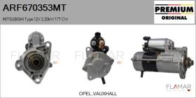 MITSUBISHI ARF670353MT - ARR NUEVO ORIG. MITSUBISHI Type 12V 1,40kW 13T CW