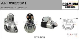 MITSUBISHI ARF890253MT - ARR NUEVO ORIG. MITSUBISHI Type 12V 1,4kW 8T CW
