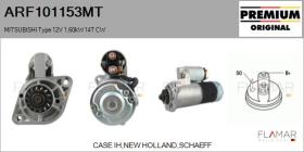 MITSUBISHI ARF101153MT - ARR NUEVO ORIG. MITSUBISHI Type 12V 1,60kW 14T CW