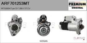 MITSUBISHI ARF701253MT - ARR NUEVO ORIG. MITSUBISHI Type 12V 1,80kW 13T CW