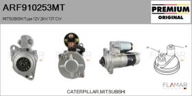 MITSUBISHI ARF910253MT - ARR NUEVO ORIG. MITSUBISHI Type 12V 2,00kW 13T CW