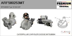 MITSUBISHI ARF580253MT - ARR NUEVO ORIG. MITSUBISHI Type 12V 2,00kW 24T