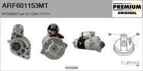 MITSUBISHI ARF601153MT - ARR NUEVO ORIG. MITSUBISHI Type 12V 2,20kW 11T CW