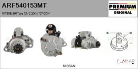 MITSUBISHI ARF540153MT - ARR NUEVO ORIG. MITSUBISHI Type 12V 2,20kW 12T CCW